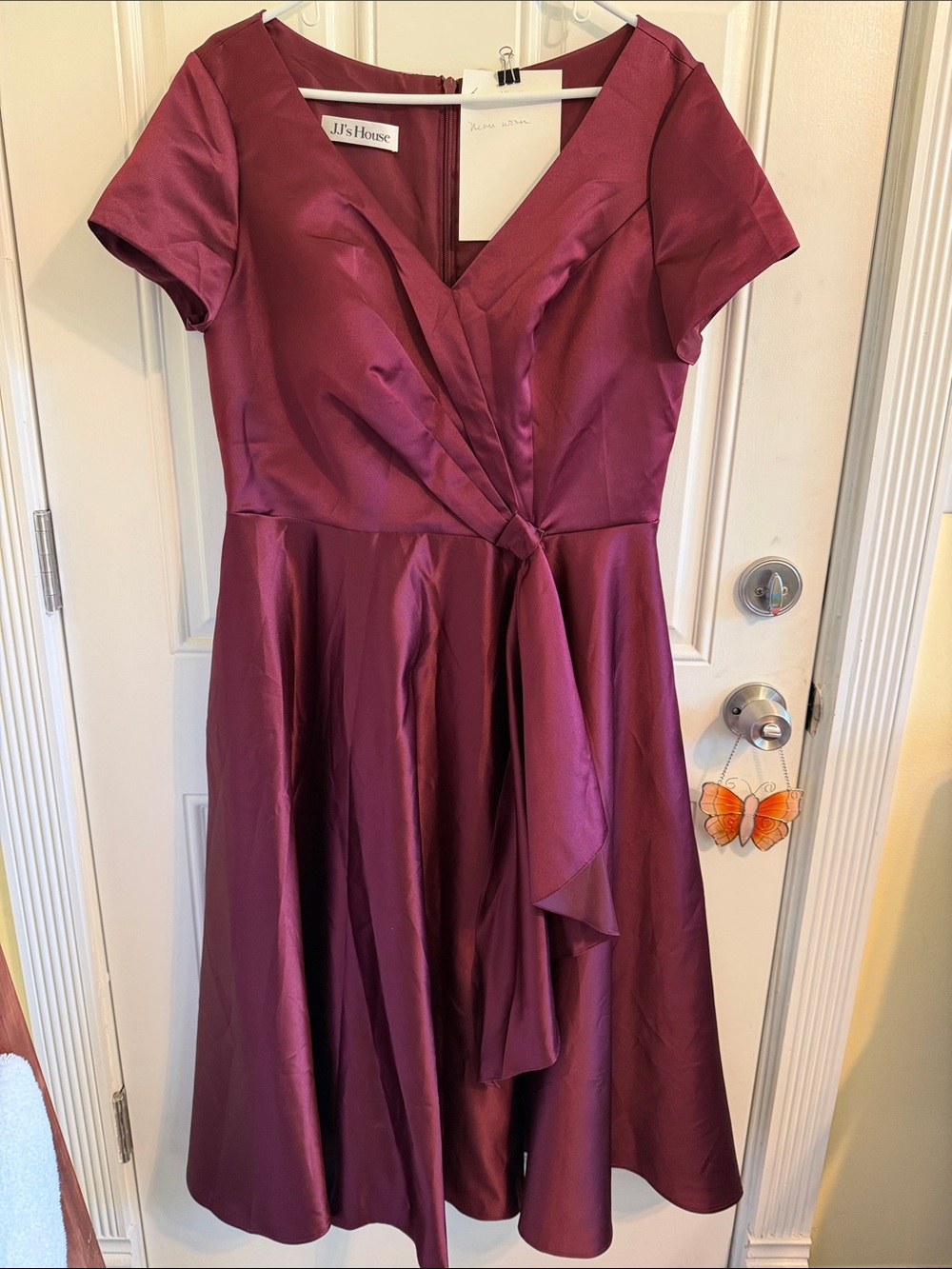 NWT JJ’s House Burgundy “Cabernet” Dress (14-16)